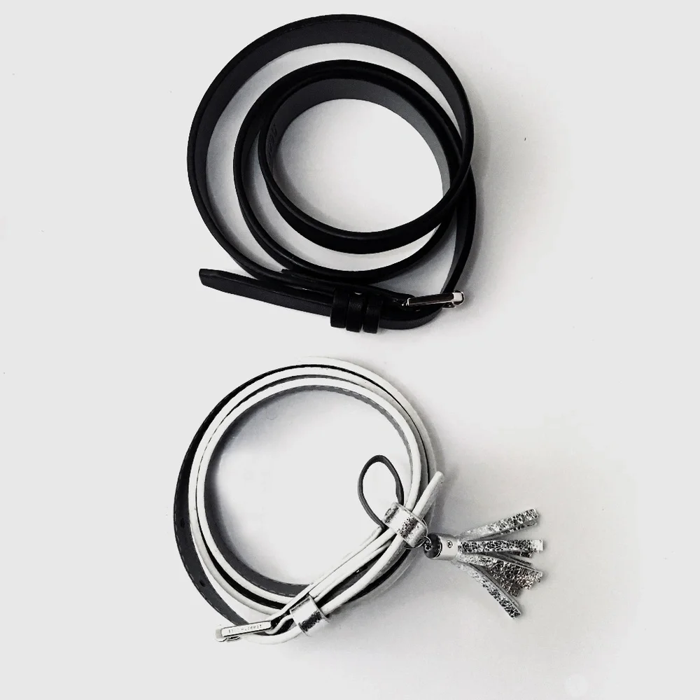 ⭐️ BUNDLE⭐️ KENNETH COLE REACTION - SET OF 2 SKINNY BELTS
